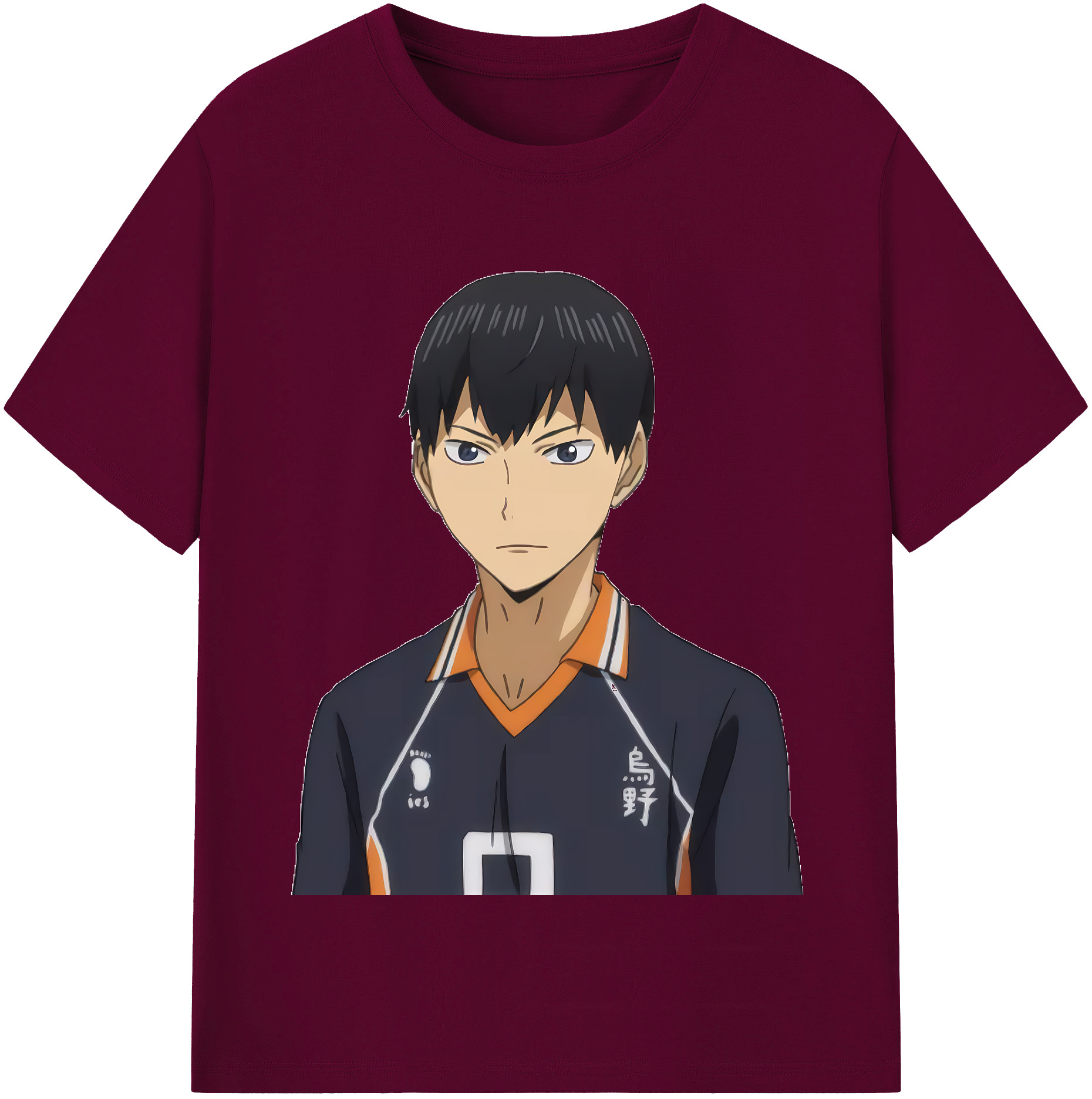 （画像用） ハイキュー!! Haikyu!! レディースカジュアルプリントTシャツ（綿100％）